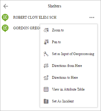 Single feature actions Single feature actions